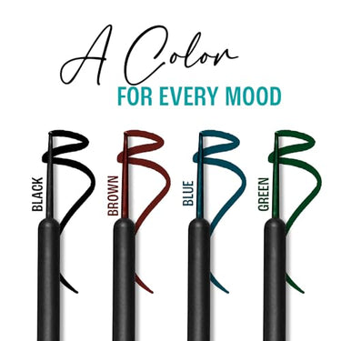 LAKMÉ Eyeconic Liquid Eye Liner, Black, Long Lasting Matte Waterproof Liner - Smudge Proof, Transfer Proof Eye Makeup For 24 Hrs, 4.5 Ml